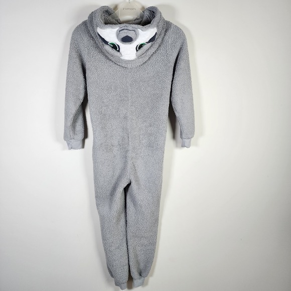 Sloth Costume kids size 7 to 8‎ years Sherpa Fuzzy Halloween Dress Up Boy Girl - Picture 8 of 16